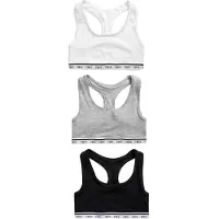 Next Sujetador gris moteado / negro / blanco