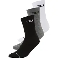 Diesel Calcetines antracita / negro / blanco