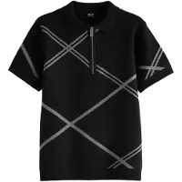 Next Camiseta gris / negro