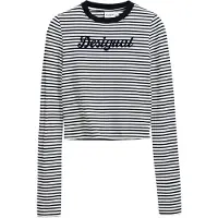 Desigual , Camiseta , Algodon, Negro, XS