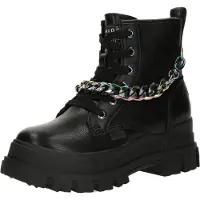 Buffalo Botines con cordones 'Aspha' negro