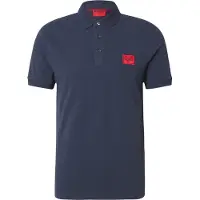 HUGO BOSS Camiseta 'Dereso' azul noche / rojo