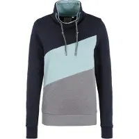 Oxmo Sudadera 'Agda' azul / gris
