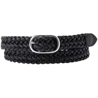 Levi's Charlie Braid Belt Black Talla: 95 | Cinturones Outlet | Mujer | Negro