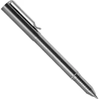 Big Idea Design Ti Arto EDC Pen ARTO-RW Machined Raw Titanium, ultimate refill friendly everyday carry pen, bolígrafo recargable EDC