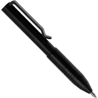Big Idea Design Ti Pocket Pro Pen TI-PP-BK Antique Black Titanium, auto adjusting everyday carry pen, bolígrafo autoajustable EDC
