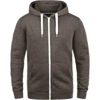 !Solid Sudadera con cremallera 'Olli' marrón