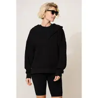 Lune Active Moon Classic Hoodie Black Talla: XS | Sudaderas con Capucha Outlet | Mujer | Negro