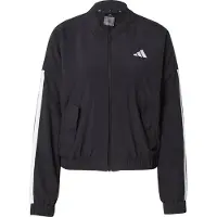 Adidas Chaqueta deportiva 'Essentials' negro / blanco