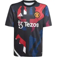 Adidas adidasCamiseta calentamiento Manchester United 24/25 (Adolescentes) 164 Black / Mufc Red / Off White / Team Coll Burgundy 2 Niño