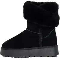 Gooce Botas de nieve 'Beverly' negro