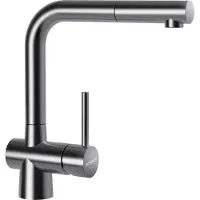 Schock 517120EDM, Tahem, Acero inoxidable, Acero inoxidable, Palanca, Autocerrado, Tipo L