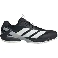 Adidas Calzado deportivo 'Adizero Ubersonic 5 Clay' gris / negro / blanco