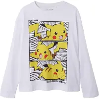 TWO SOON Camiseta 'Pokémon' amarillo / rojo / negro / blanco