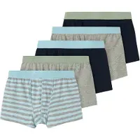 Name it Calzoncillo azul noche / azul claro / gris moteado / verde