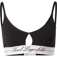 Karl Lagerfeld Sujetador 'HOTEL' crema / negro