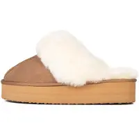 Gooce Zapatillas de casa 'Emeline' brocado / blanco