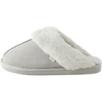 Next Zapatillas de casa gris / gris claro