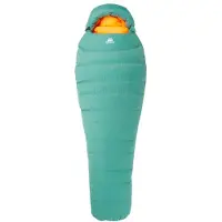 Mountain Equipment - Women's Glacier 700 - Saco de dormir de plumas size Long - Body Size: 185 cm, sage