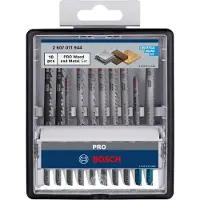 Bosch Juego De Hojas De Sierra De Calar Pro Wood&metal 100 Mm 10 Piezas
