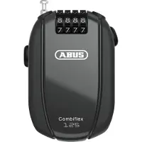 ABUS - Combiflex Trip - Candado para bicicleta size 125 cm, gris