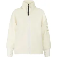 Didriksons - Women's Mella Full-Zip 3 - Forro polar size 34, blanco/beige