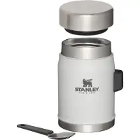 Stanley The Legendary Food Jar + Spork 2.0 14oz, Ash 10-09382-111 contenedor para alimentos con tapa de rosca, 400 ml