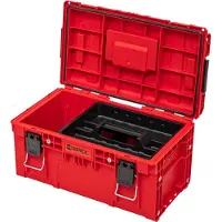 Qbrick System PRIME Toolbox 250 Vario RED ULTRA HD Apilable a medida 535 x 327 x 271 mm 26l IP66 con 3 divisiones