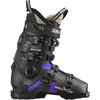 Salomon - Botas de esquí para mujer - Shift Pro 90 AT GW W Black/Ultra Violet para Mujer de Aluminio - Talla 36 2/3-37 - Negro