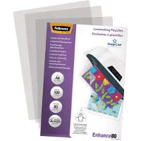 Fellowes ImageLast Fundas para plastificar A4 brillante 2x80 micras (100 uds)