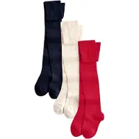 Next Leotardos beige / rojo sangre / negro