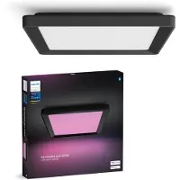 Philips Hue White & Color Ambiance Panel De Techo Tento Cuadrado - Pequeño Negro