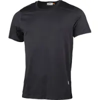 Lundhags - Gimmer Merino Light Tee - Camiseta de manga corta size XXL, negro/gris