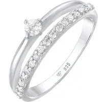 Elli Anillo plata / transparente