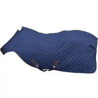 Kentucky Horsewear Manta para caballos Walker, con forro de imitación piel de conejo, 160 gramos, talla: 155, color: azul marino