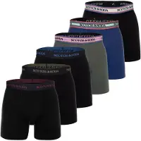 Scotch & Soda Calzoncillo boxer azul oscuro / antracita / gris oscuro / verde oscuro / negro
