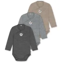 Normani Pijama entero/body gris / taupe / gris oscuro / esmeralda / blanco