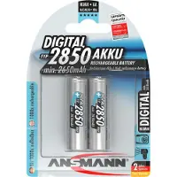 Ansmann 1x2 Pilas Recargables Nimh Mignon Aa De 2850 Mah 2650mah