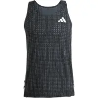 Adidas - Adizero Singlet - Camiseta de running size M, negro