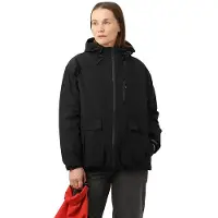 Ilse jacobsen Every Short Techrain01 Black Talla: 38 | Abrigos Tipo Trench Outlet | Mujer | Negro