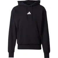 Adidas Camiseta deportiva 'Essentials Feelcozy' negro / blanco