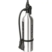 Topeak - TubiBooster X - Bomba de pie gris/blanco