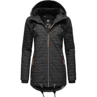 Ragwear Chaqueta de invierno 'Zuzka' bronce / negro