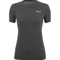 Salewa - Women's Zebru Fresh AMR T-Shirt - Ropa interior merino size 42, gris