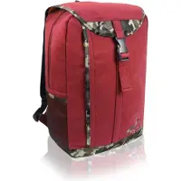 Normani Mochila ' Freshman ' beige / marrón / verde / rojo