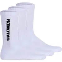 Salomon - Everyday Crew 3-Pack - Calcetines multifuncionales size 42-44, blanco