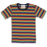 Engel - Kids' Undershirt S/S - Ropa interior merino size 164, multicolor