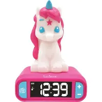 Lexibook Reloj Infantil Y Luz Nocturna Con Efectos De Sonido De Alarma