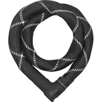 ABUS - Iven Steel-O-Chain 8210 - Candado para bicicleta size 85 cm, negro