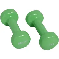 Schildkröt Fitness - Vinyl Hantel Set size 2 x 1 kg, verde